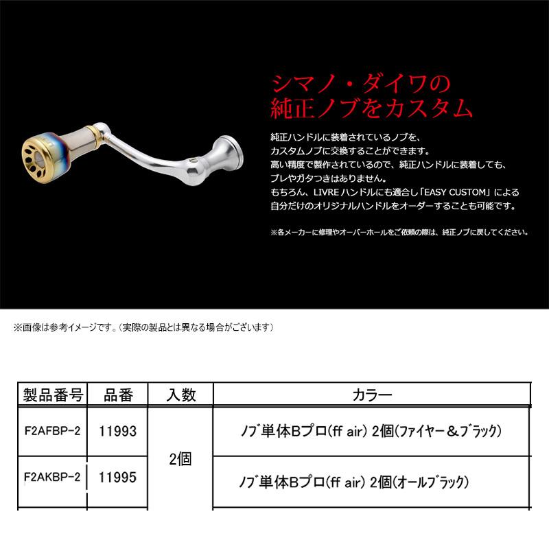 メガテック リブレ ff air フォルティシモ エアー Bシリーズ ノブ単体