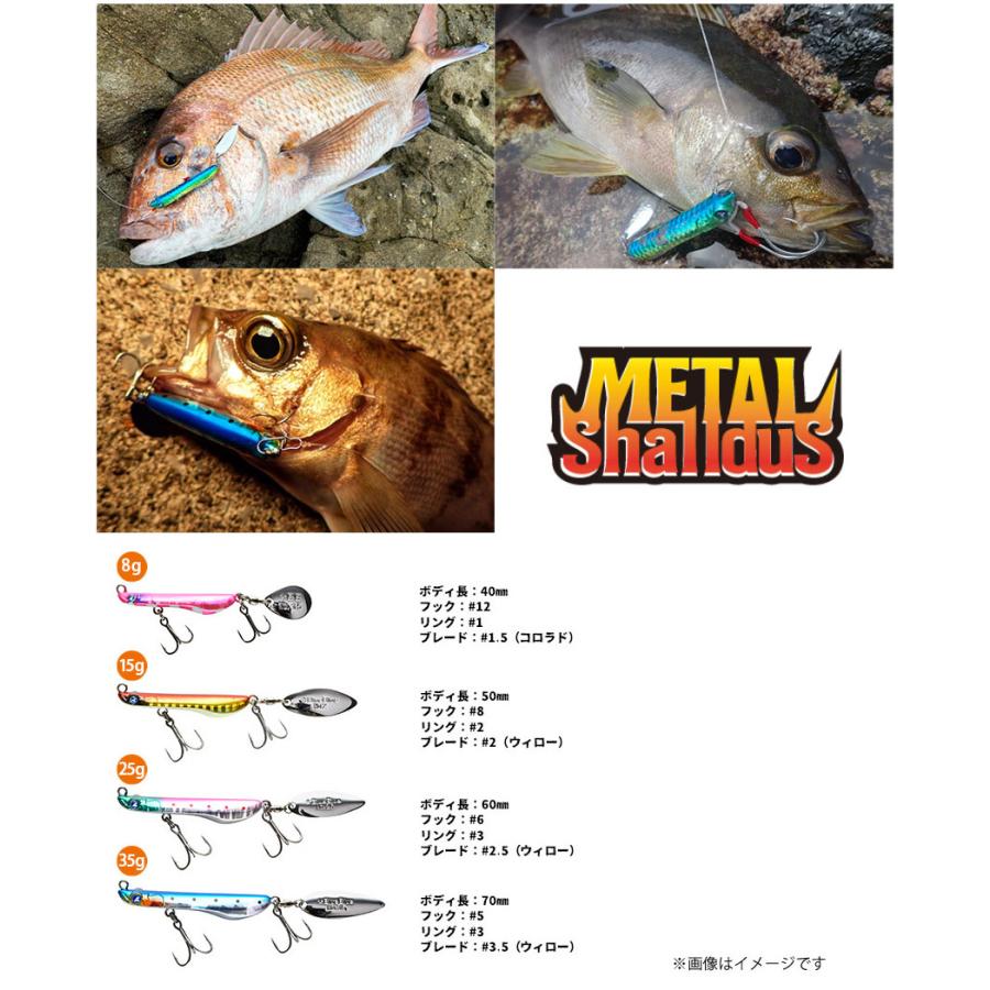 BLUE BLUE（ブルーブルー） メタルシャルダス 25g 【メール便配送可