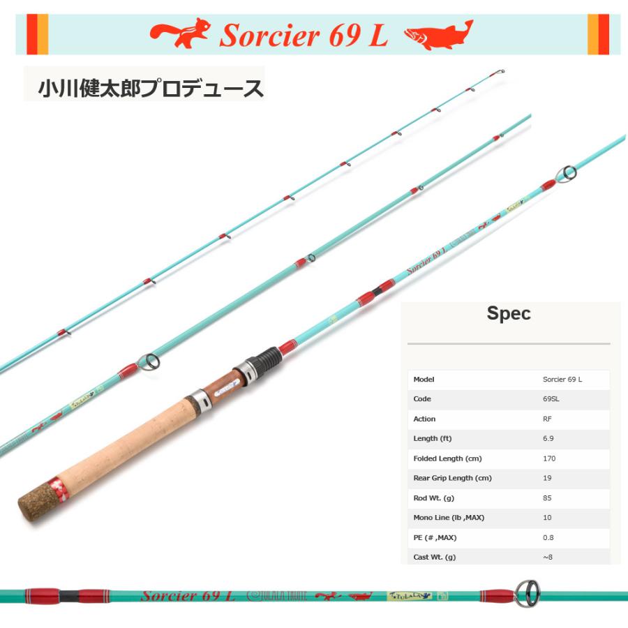 TULALA　ツララ　幻のカムカム61　魚矢限定ロッド 送料込み TULALA CamuCamu 61（ツララ カムカム 61） 魚矢限定シリーズ