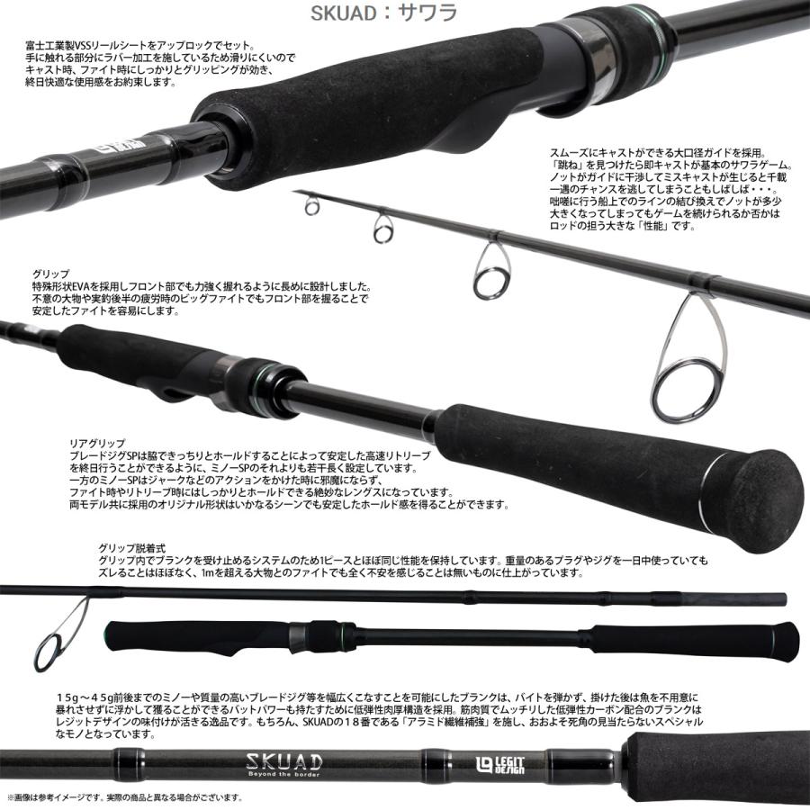 ○レジットデザイン SKUAD スクアド SKS75M+ サワラ ミノー ○レジットデザイン SKUAD スクアド SKS75M+ サワラ ミノー