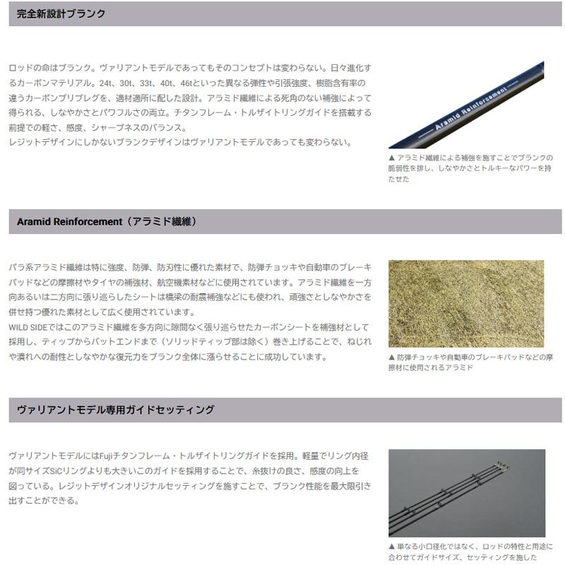 ○レジットデザイン ワイルドサイド ヴァリアントモデル WSC 60L/TZ