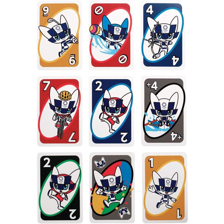 UNO ウノ 東京2020オリンピック 【スペシャルルールカード ミライトワ