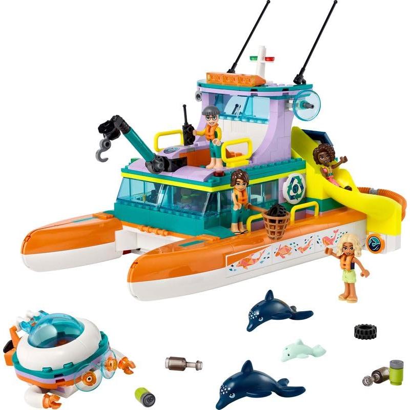【送料無料】レゴ(LEGO) 41734フレンズ 海上レスキューボート 41734 おもちゃ ブロック プレゼント ボート 船 女の子 7歳 ~_3