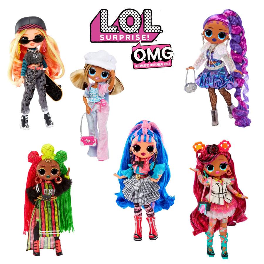 【送料無料】6点セット【国内販売正規品】 lolサプライズ ＯＭＧ ドールセット Surprise クイーンズ | 