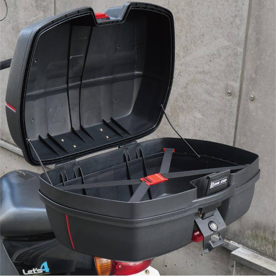 リアボックス バイク 45L 背もたれ パット バイク用 バイクリアボックス小型 トップケース バイク ABS 軽量 |  | 11
