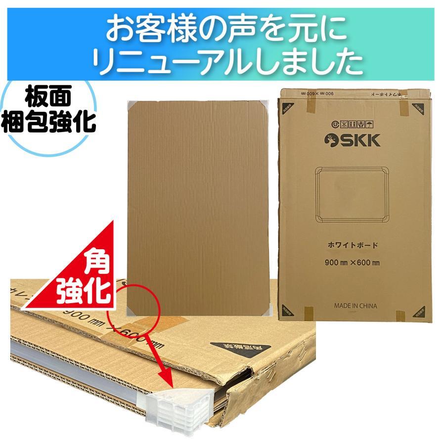 ホワイトボード 脚付き 1200×600 【白】 縦長 両面 回転式 スチール キャスター付き ホワイトボードマーカー付属 |  | 13