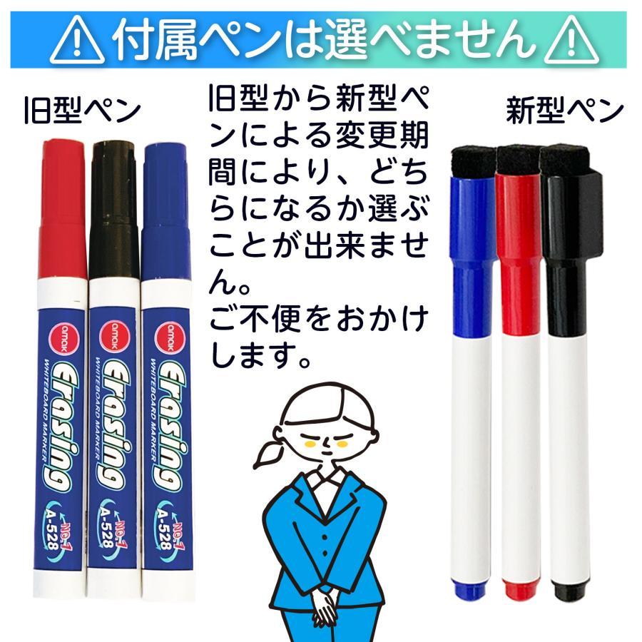 ホワイトボード 脚付き 1200×600 【白】 縦長 両面 回転式 スチール キャスター付き ホワイトボードマーカー付属 |  | 06