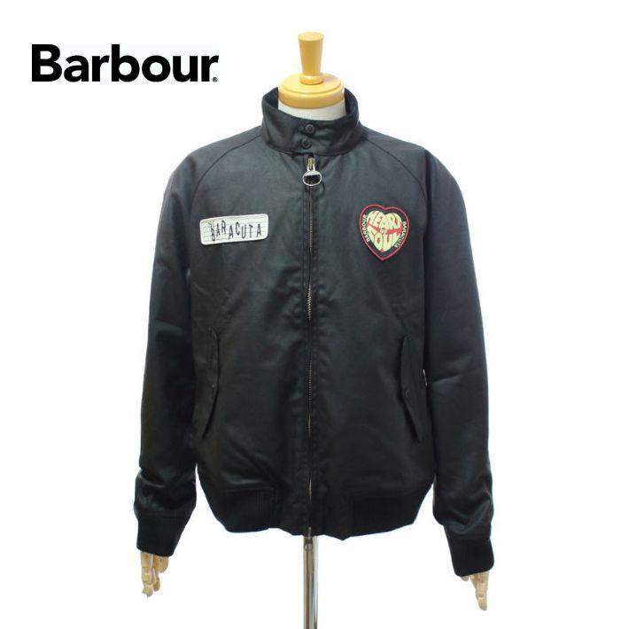 タ*ロ様 Barbour Barracuta XL ブラックジャケット NEWS