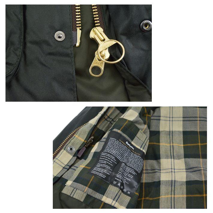 バブアー MWX0018 SG91 ビデイル レギュラーフィット オイルクロスジャケット セージ グリーン メンズ Barbour BEDALE JACKET SAGEの画像