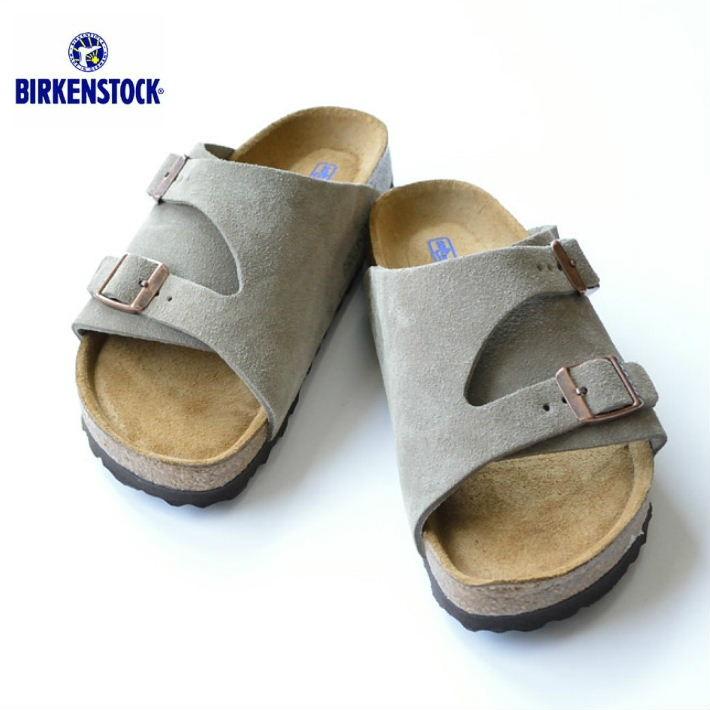ビルケンシュトック チューリッヒsfb ソフトフットベッド サンダル トープ 革 スエードレザー レディース メンズ Birkenstock Zurich Taupe Birkenstock インフィニティ ヤフー店 通販 Yahoo ショッピング