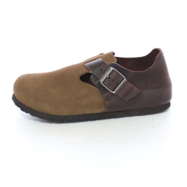 BIRKENSTOCK（ビルケンシュトック） ロンドン 1030188 ダークティー 革