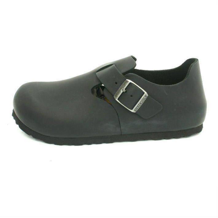 美品✨ ビルケンシュトック　ロンドン　レザー　コンフォート　ブラック　41 ビルケンシュトック BIRKENSTOCK レザーシューズ ロンドン