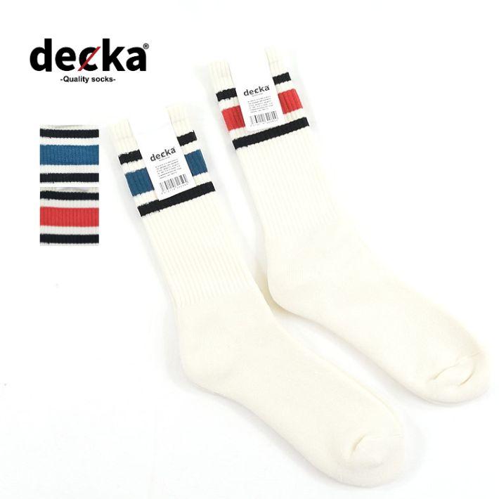 デカ クオリティ ソックス  decka quality socks 80's スケーターソックス 靴下 80's Skater Socks [メール便可] | decka Quality socks