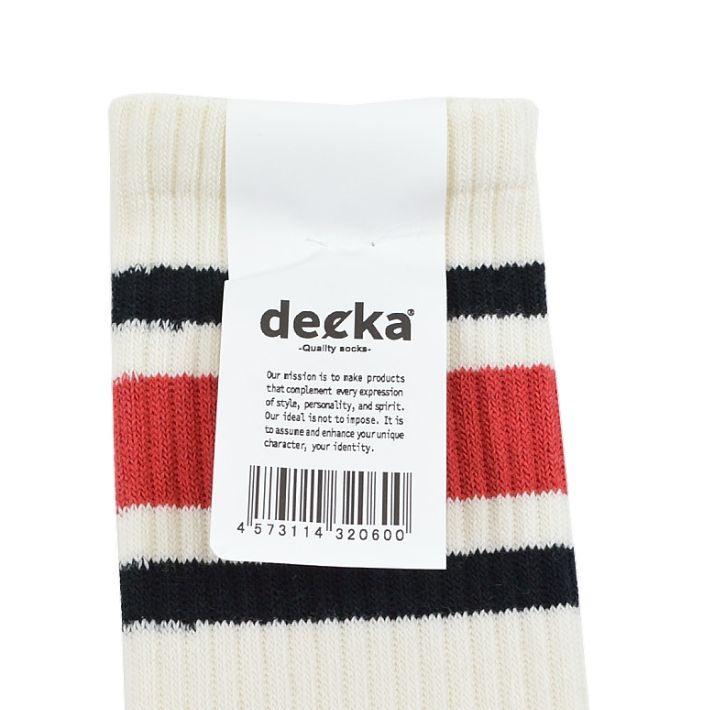 デカ クオリティ ソックス  decka quality socks 80's スケーターソックス 靴下 80's Skater Socks [メール便可] | decka Quality socks | 04