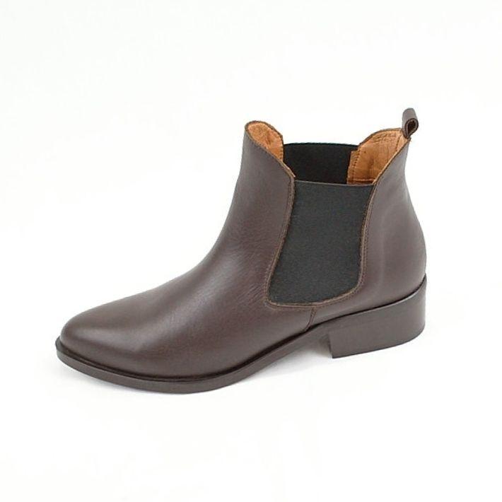 ファエダ 268L サイドゴアブーツ レザー 革 レディース ブラウン 茶 FAEDA | Tricker's | 01