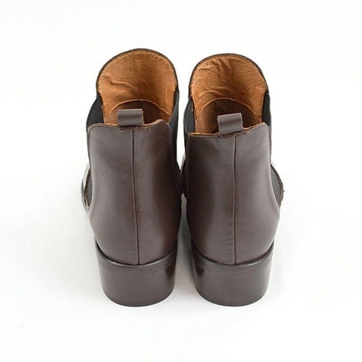 ファエダ 268L サイドゴアブーツ レザー 革 レディース ブラウン 茶 FAEDA | Tricker's | 03