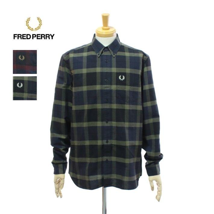 FRED PERRY フレッドペリー M6573 オックスフォード タータン FRED PERRY フレッドペリー M6573 オックスフォード タータン