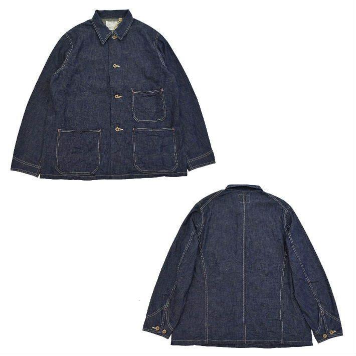 FULL COUNT インディゴデニム カバーオール FULLCOUNT フルカウント 2015-1 デニム チョアジャケット