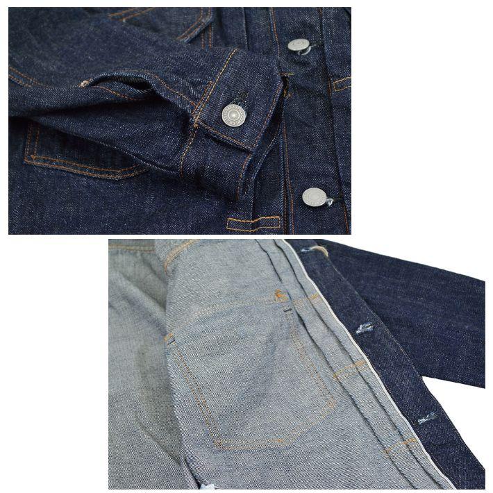 フルカウント 2102 2ndタイプ デニムジャケット Gジャン ジージャン 13.7ozデニム ワンウォッシュ メンズ Type2 MODEL FULLCOUNT | FULLCOUNT | 06