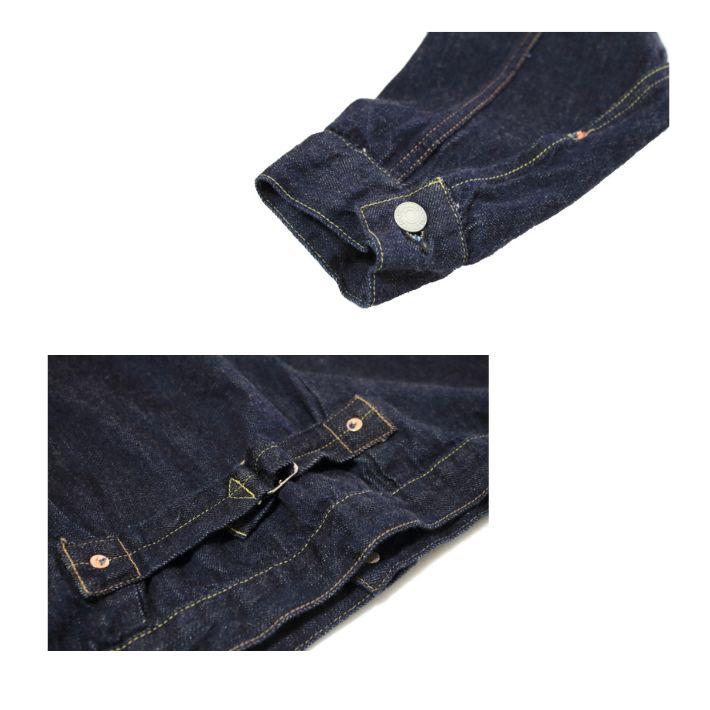 フルカウント 2107SS スーパースムース フラップポケット 1stタイプ デニムジャケット Gジャン 11.5ozデニム ワンウォッシュ メンズ FULLCOUNT | FULLCOUNT | 06