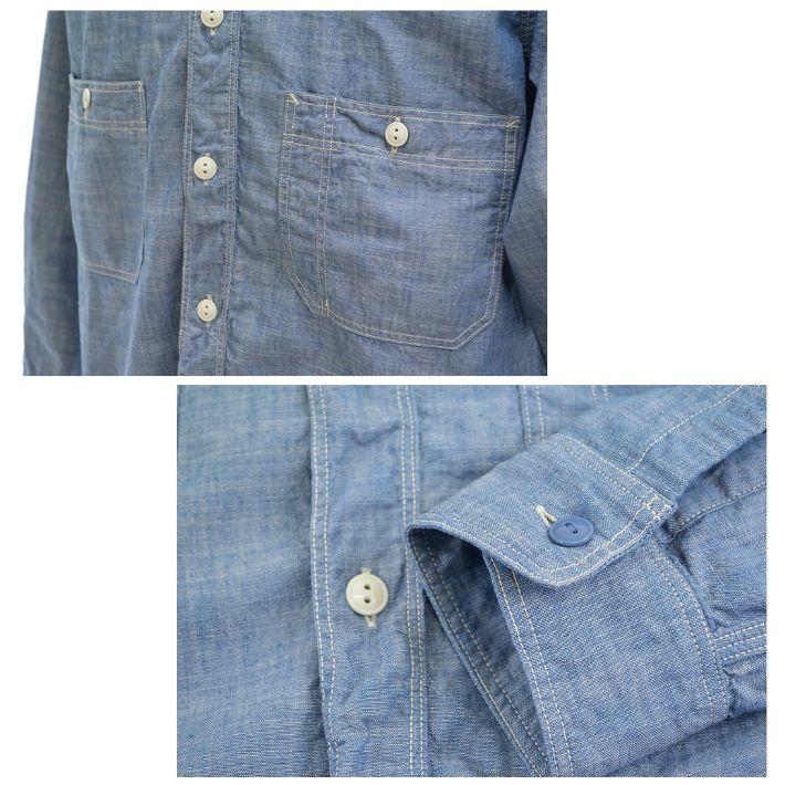 FULLCOUNT フルカウント 4090-1 シャンブレーワークシャツ 4.6oz FULLCOUNT フルカウント 4090-1 シャンブレーワークシャツ 4.6oz
