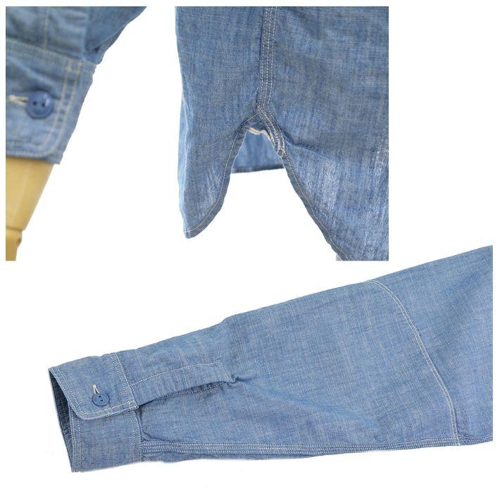 FULLCOUNT（フルカウント） 4090-1 シャンブレーワークシャツ 4.6oz