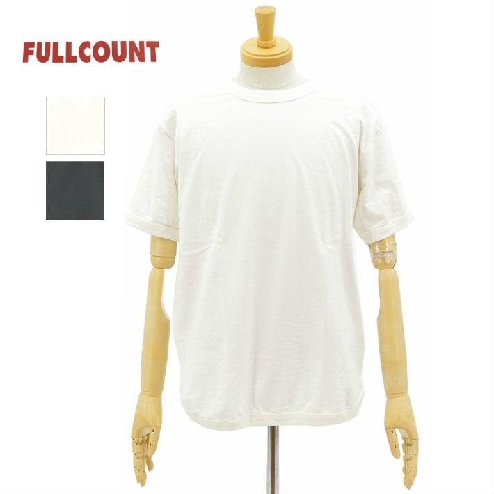 フルカウント 5222 Tシャツ 半袖 30/2オリジナル度詰天竺 フラットシーム ヘビーウェイト メンズ FULLCOUNT FLAT SEAM HEAVY WEIGHT TEE [メール便可] | FULLCOUNT