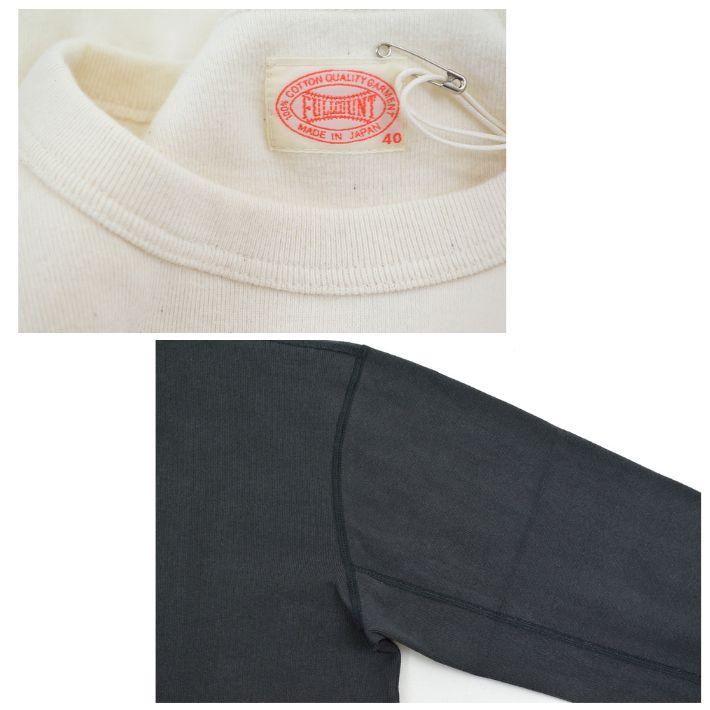 フルカウント 5222LB Tシャツ ロンT 長袖 30/-フライス フラットシーム ブラッシュド リブ メンズ FLAT SEAM Brushed Rib LONG SLEEVE TEE FULLCOUNT | FULLCOUNT | 06