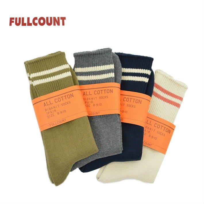 [メール便可] フルカウント 6110 靴下 ソックス ミリタリーソックス メンズ MILITARY SOX FULLCOUNT | FULLCOUNT