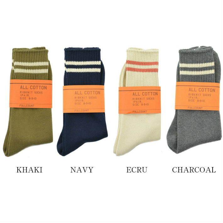 [メール便可] フルカウント 6110 靴下 ソックス ミリタリーソックス メンズ MILITARY SOX FULLCOUNT | FULLCOUNT | 07