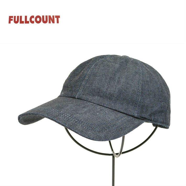 フルカウント 6209 デニム ベースボールキャップ DENIM B.B.CAP FULLCOUNT [メール便可] | FULLCOUNT