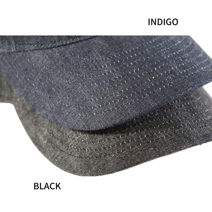 フルカウント 6843 6パネル デニム ベースボールキャップ 『F』パッチ 6PANEL DENIM BASEPALL CAP 'F' PATCH FULLCOUNT [メール便可] | FULLCOUNT | 08