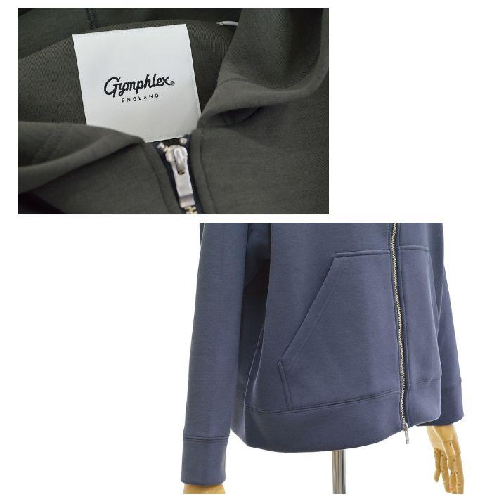 GYMPHLEX（ジムフレックス） GY-C0478DDN ジップフード ジャケット