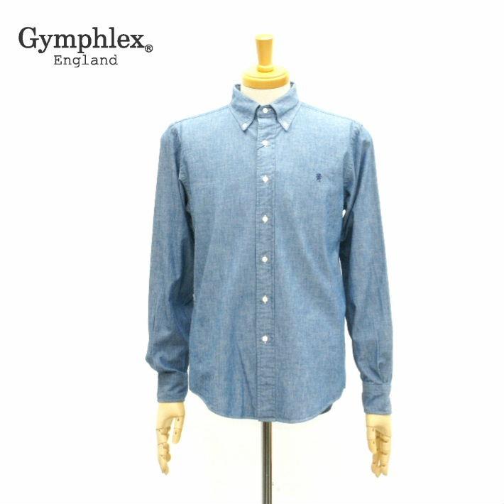 ジムフレックス J 0643cod シャンブレー 長袖 ボタンダウン シャツ メンズ Gymphlex Gymphlex J 0643cod インフィニティ ヤフー店 通販 Yahoo ショッピング