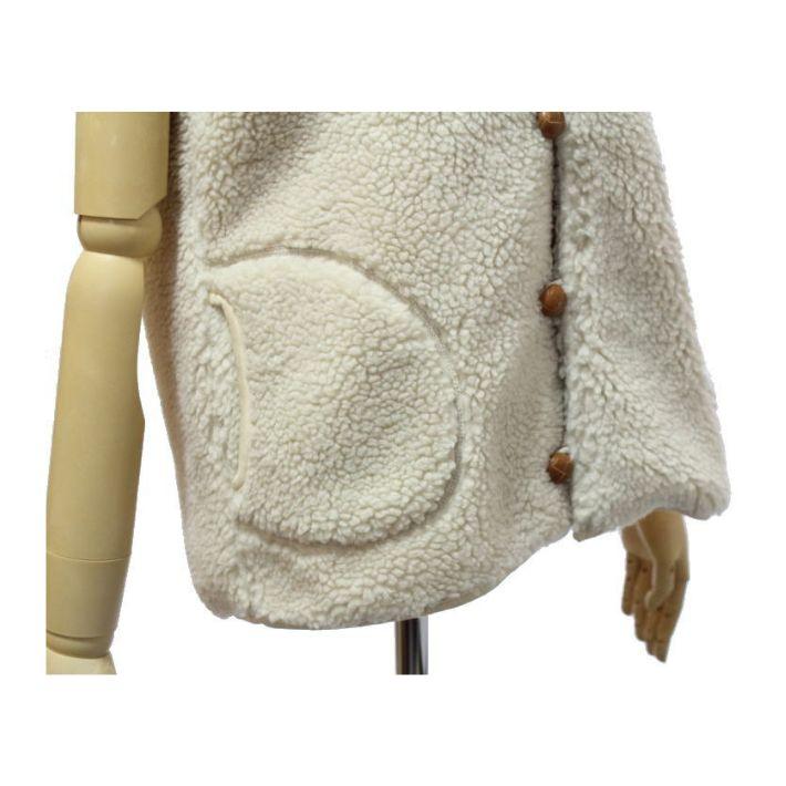 GYMPHLEX（ジムフレックス） J-1069BOA ボアベスト くるみボタン