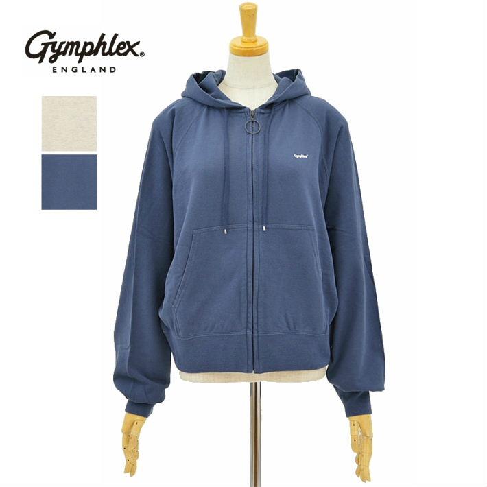 ジムフレックス J-1455 フルジップ スウェット パーカ フーディ