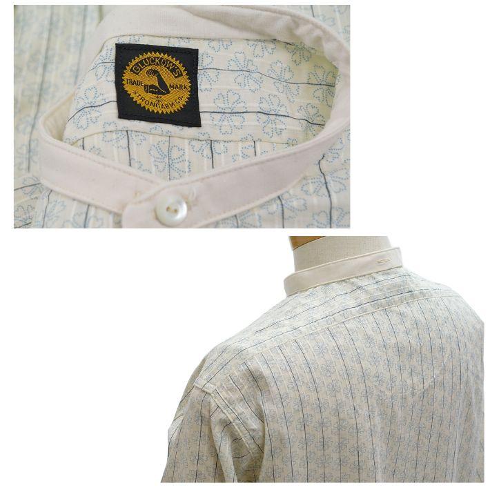 WAREHOUSE ジョングラッコー JG-23S The Hudson Shirt with Dot WAREHOUSE ジョングラッコー JG-23S The Hudson Shirt with Dot