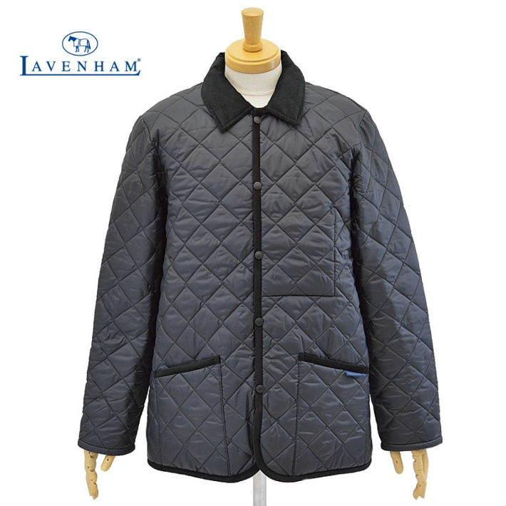 LAVENHAM ラベンハム デンハム SLJ9003 ブラック キルティング LAVENHAM ラベンハム デンハム SLJ9003 ブラック キルティング