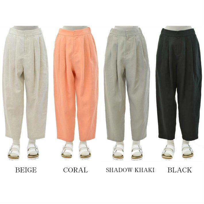 ル グラジック JL-2666NLP 50s リネンクロス セットアップ パンツ Le glazik 