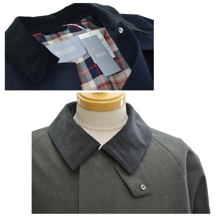 マッキントッシュフィロソフィー ロロピアーナ製生地ジャケット　グレー　美品 MACKINTOSH PHILOSOPHY マッキントッシュ フィロソフィー GREY