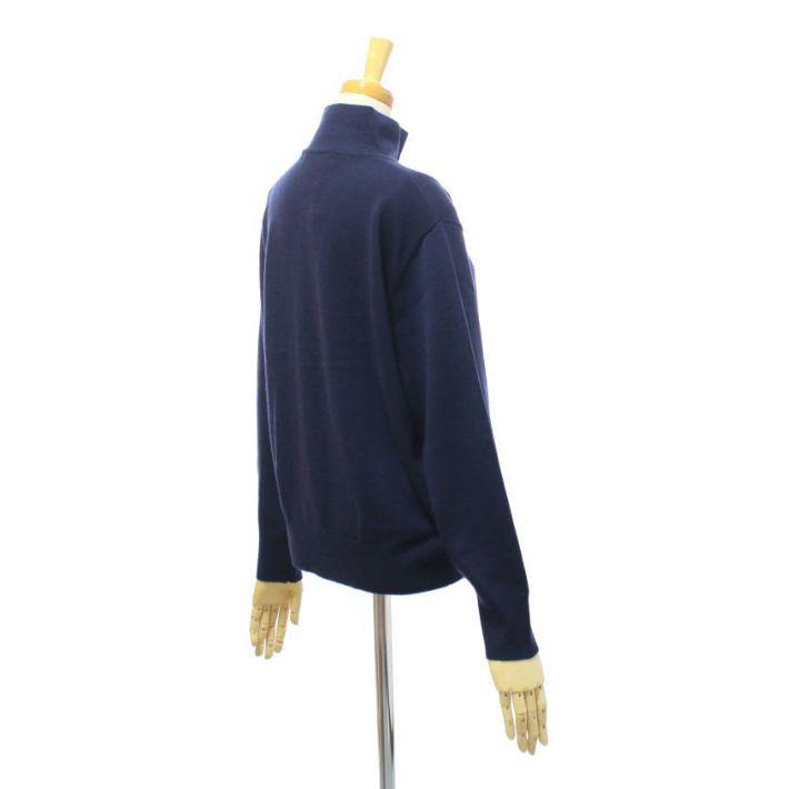 ミズイロインド ハイネックジップカーディガン mizuiroind ミズイロ