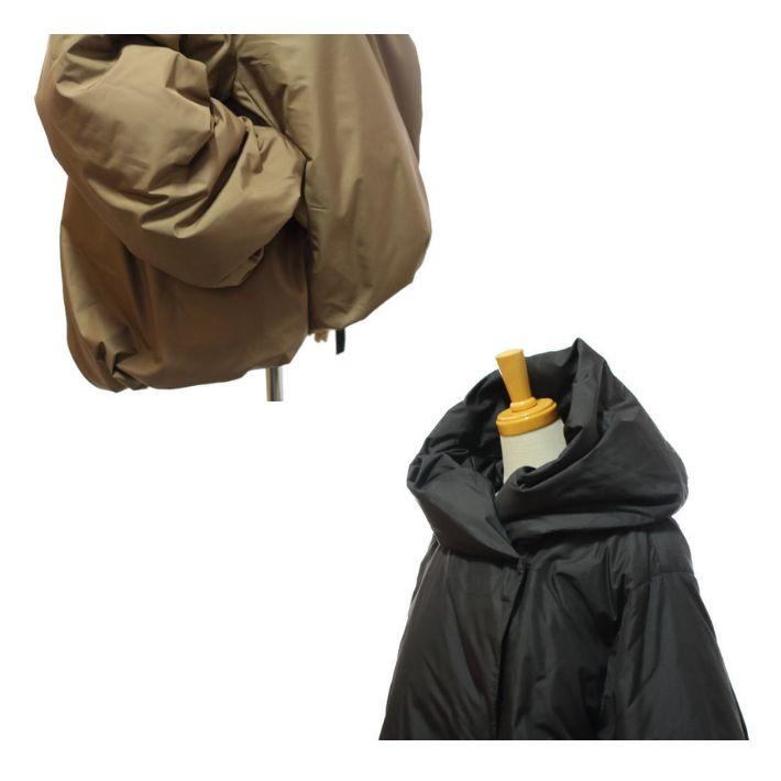 mizuiroind（ミズイロインド） 3-270053 フード付き ショートダウン