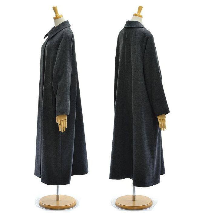 mizuiroind（ミズイロインド） 4-270041 ウール混 バルマカーン コート