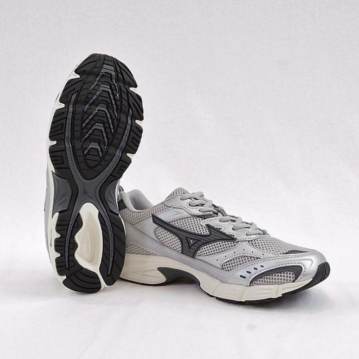 MIZUNO（ミズノ） D1GA2451 MXR ライトグレー×ブラック スニーカー