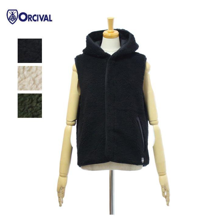 オーチバル・オーシバル OR-A0234WBA ウールボア フーデッド 