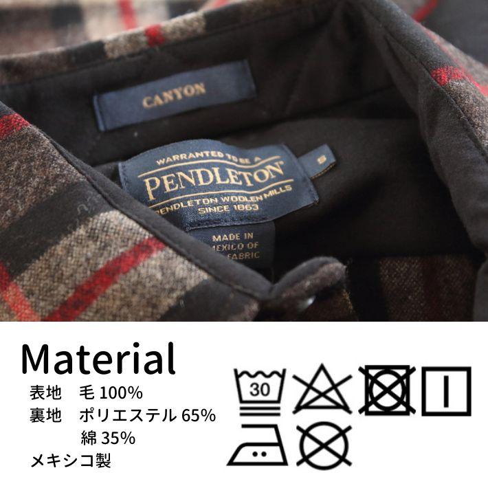 ペンドルトン RA642 キャニオンシャツ クラシックフィット ウールシャツ メンズ PENDLETON Canyon Shirt Classic Fit | PENDLETON | 08