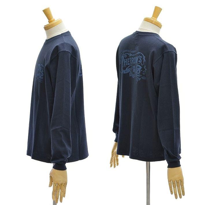 フェローズ 26W-PLT3 Tシャツ プリント ロンT 長袖 オリジナル天竺 ヘビーウェイト メンズ HEAVY WEIGHT LONG SLEEVE TEE PHERROW'S | Pherrow's | 03
