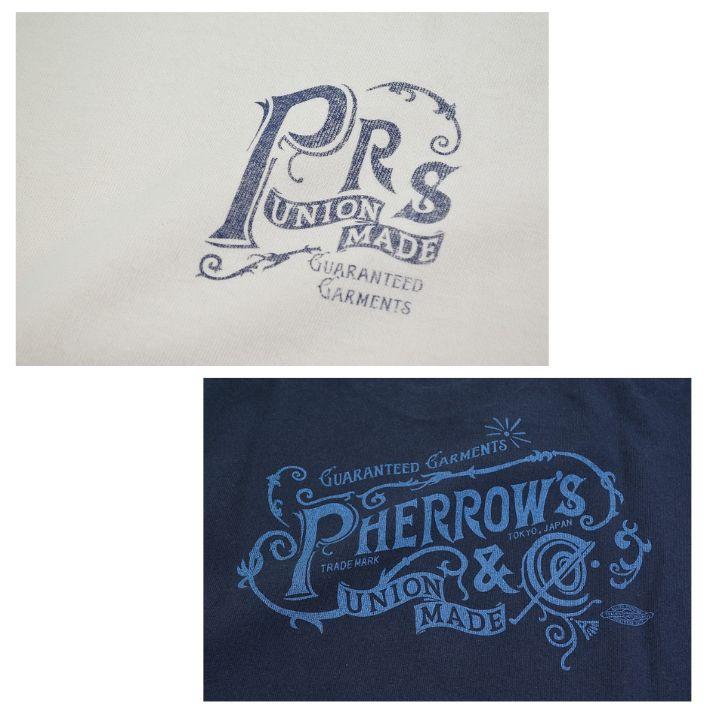 フェローズ 26W-PLT3 Tシャツ プリント ロンT 長袖 オリジナル天竺 ヘビーウェイト メンズ HEAVY WEIGHT LONG SLEEVE TEE PHERROW'S | Pherrow's | 07