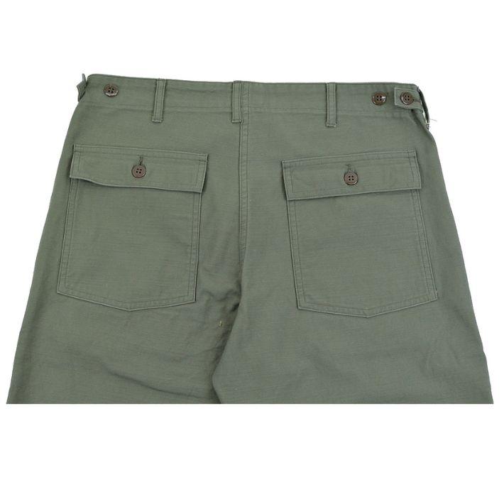 フェローズ PUP1 ベイカーパンツ スラブバックサテン ワイドシルエット メンズ  PHERROW'S | Pherrow's | 04