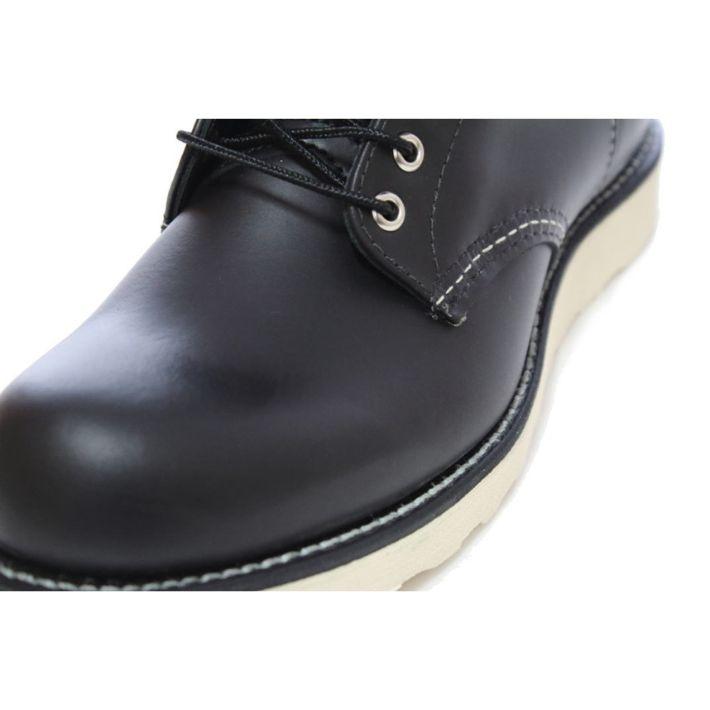 レッドウィング 8165 6インチクラシックラウンド ブラック「クローム」 6"CLASSIC ROUND BLACK「CHROME」 RED WING | RED WING SHOES | 06